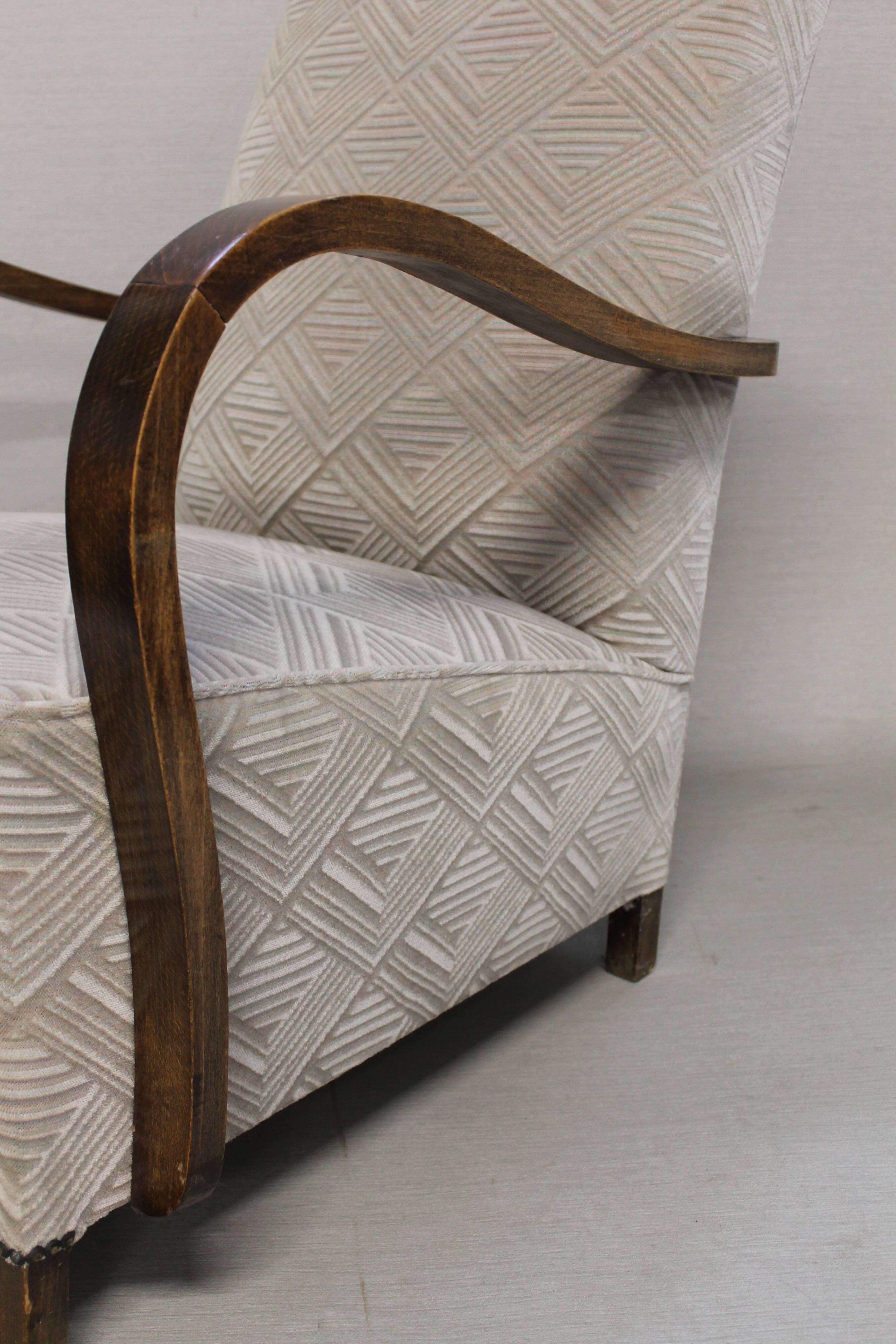 Paire de fauteuils Art deco