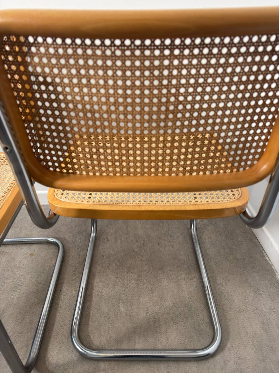 Paire de chaises Marcel  Breuer Made in Italy - b32 - Cesca