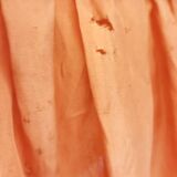 Ceiling lamp made of satin fabric and crystals, Spain, 1940