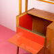 Vintage Mid Century room divider door 'Jirak' voor 'Tatra'