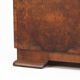 Walnut Art Deco Design Bookcase / Cabinet / Display Case