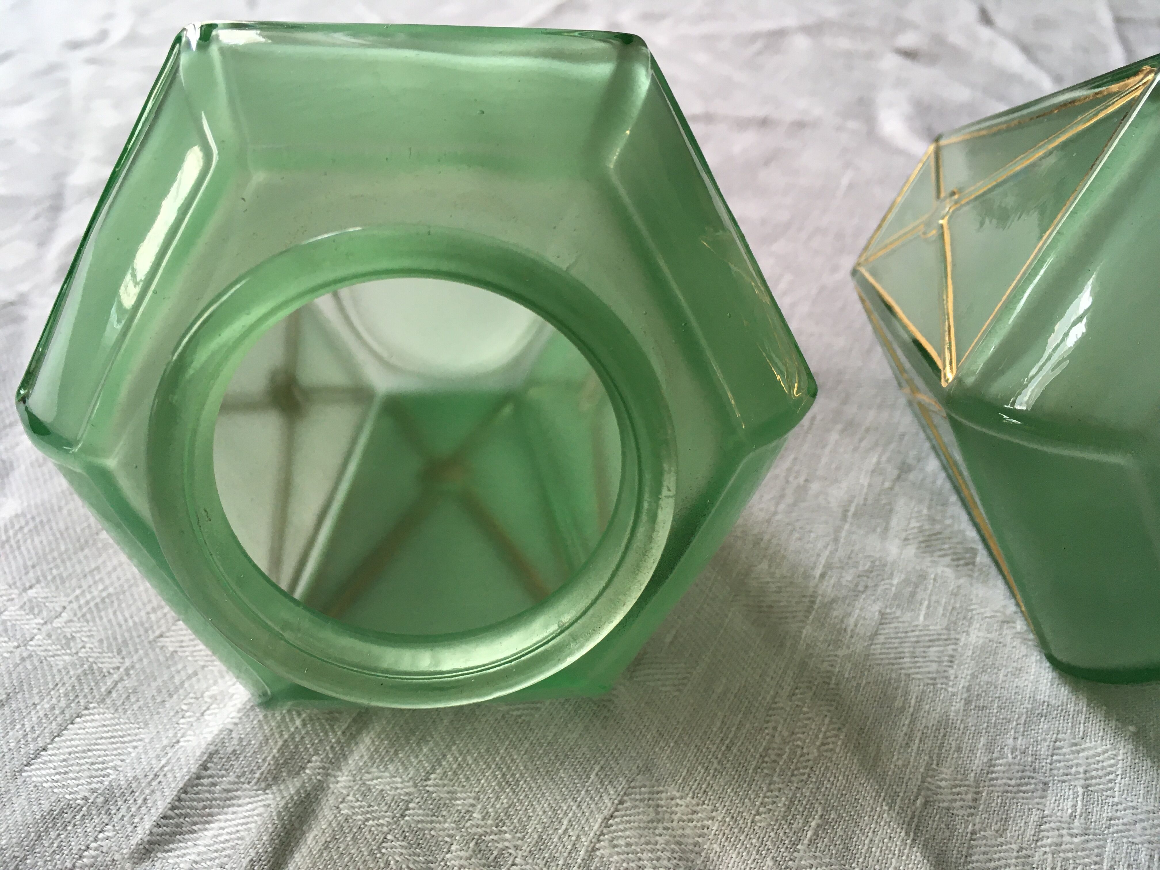 2 glasses of old lamp