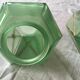 2 verres de lampe ancien