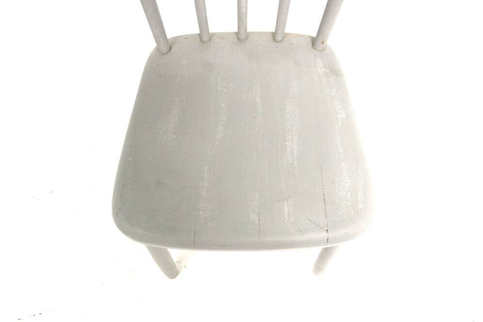 Scandinavian beechwood chair, Sweden, 1960