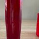 Duo de vases vintage en pâte de verre
