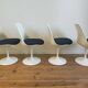 4 Tulip chairs by Saarinen