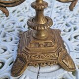 Vintage Brass Candle Holder