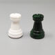 Chess set in volterra alabaster handmade made in italy