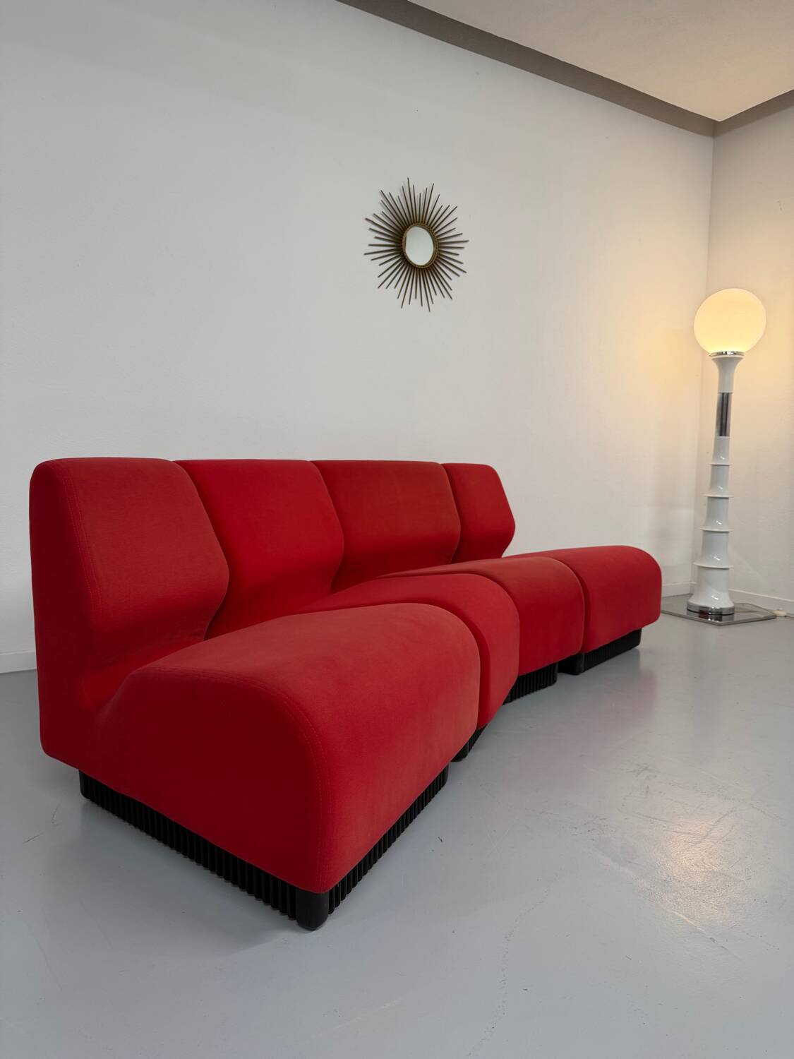Modular design canapé Don Chadwick / Herman Miller vintage red