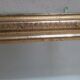 Golden Louis Philippe mirror H122xW84cm with gilded motifs.