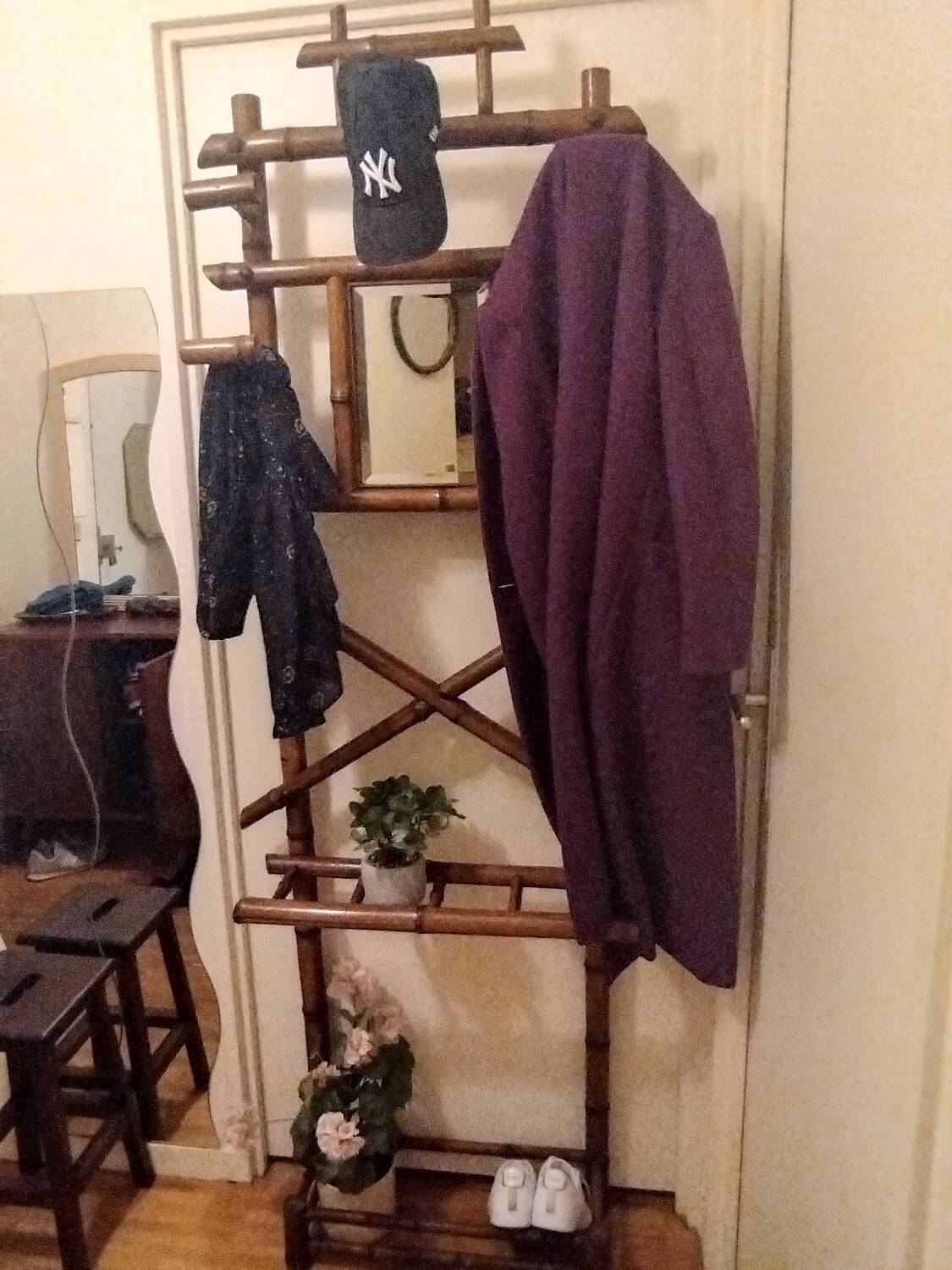 Coat rack, cloakroom, vintage