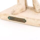 Classical female plaster sculpture by Diane de Gabis