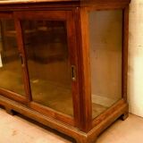 Two-body store window Solid Oak 20th century Buffet Table