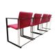Set of 4 vintage dining chairs, 1980s