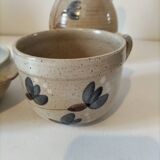 Handcrafted stoneware set — Grès du Marais France