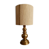 Old gold brass lamp cotton spinning