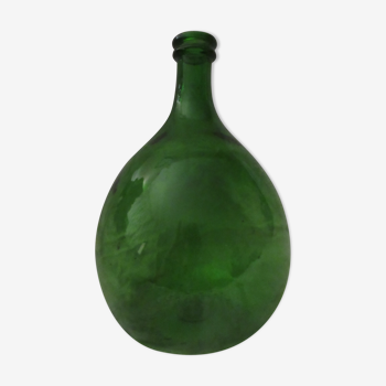 Demijohn  green glass