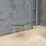 4 Plexiglas Roche and Bobois chairs