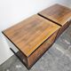 60s Burl Wood Nightstand 1 of 2