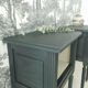 Classic black and raw nightstands