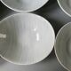 6 ceramic cups Salins France, Caribbean, 60s