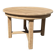Table ronde chêne massif avec rallonges 220cm max