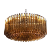 Vintage 70s chandelier in Murano glass, Italy