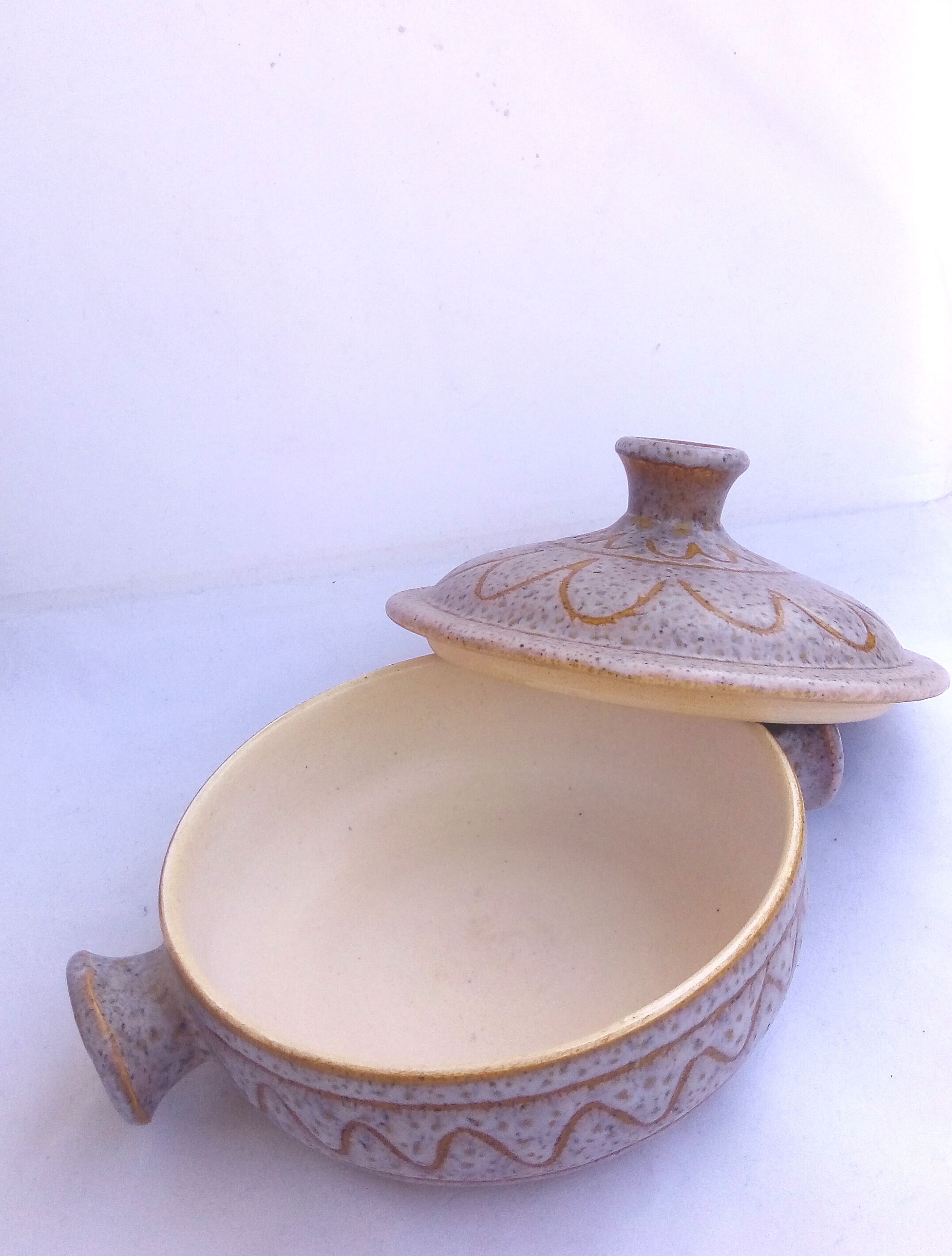 Dish Jean Austruy ceramic Vallauris