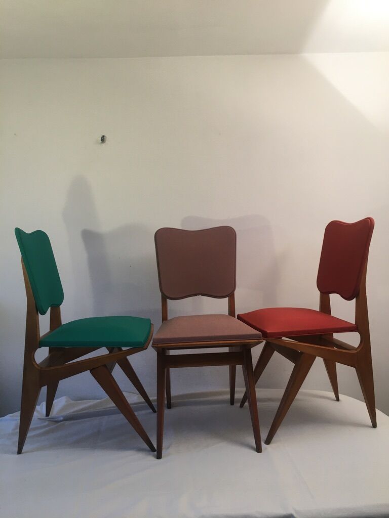 3 vintage chairs