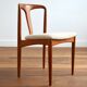 Vintage Scandinavian chair Juliane by Johannes Andersen 1960s