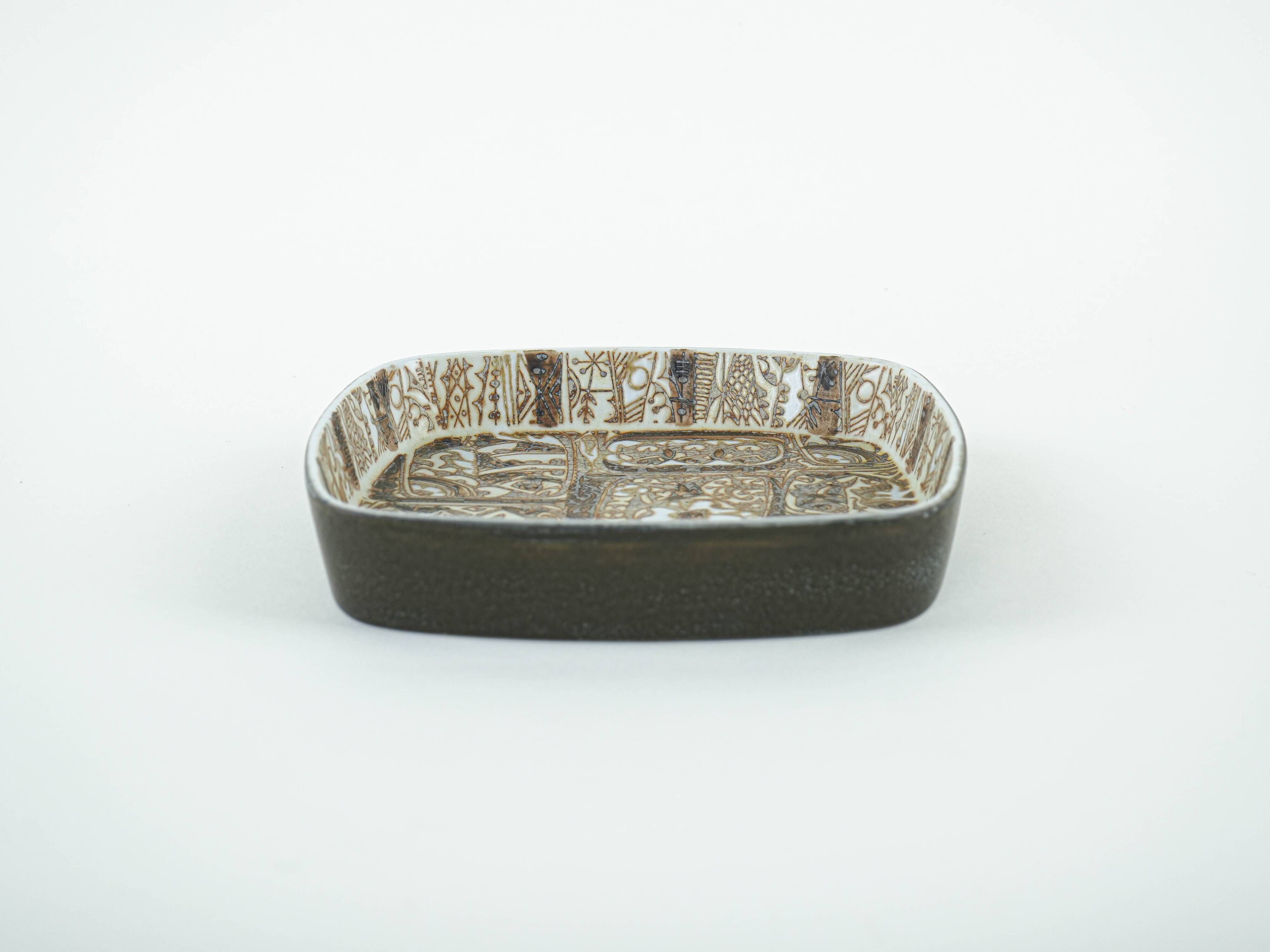 Ceramic bowl, Danish design, 1960s, manufacturer: Royal Copenhagen