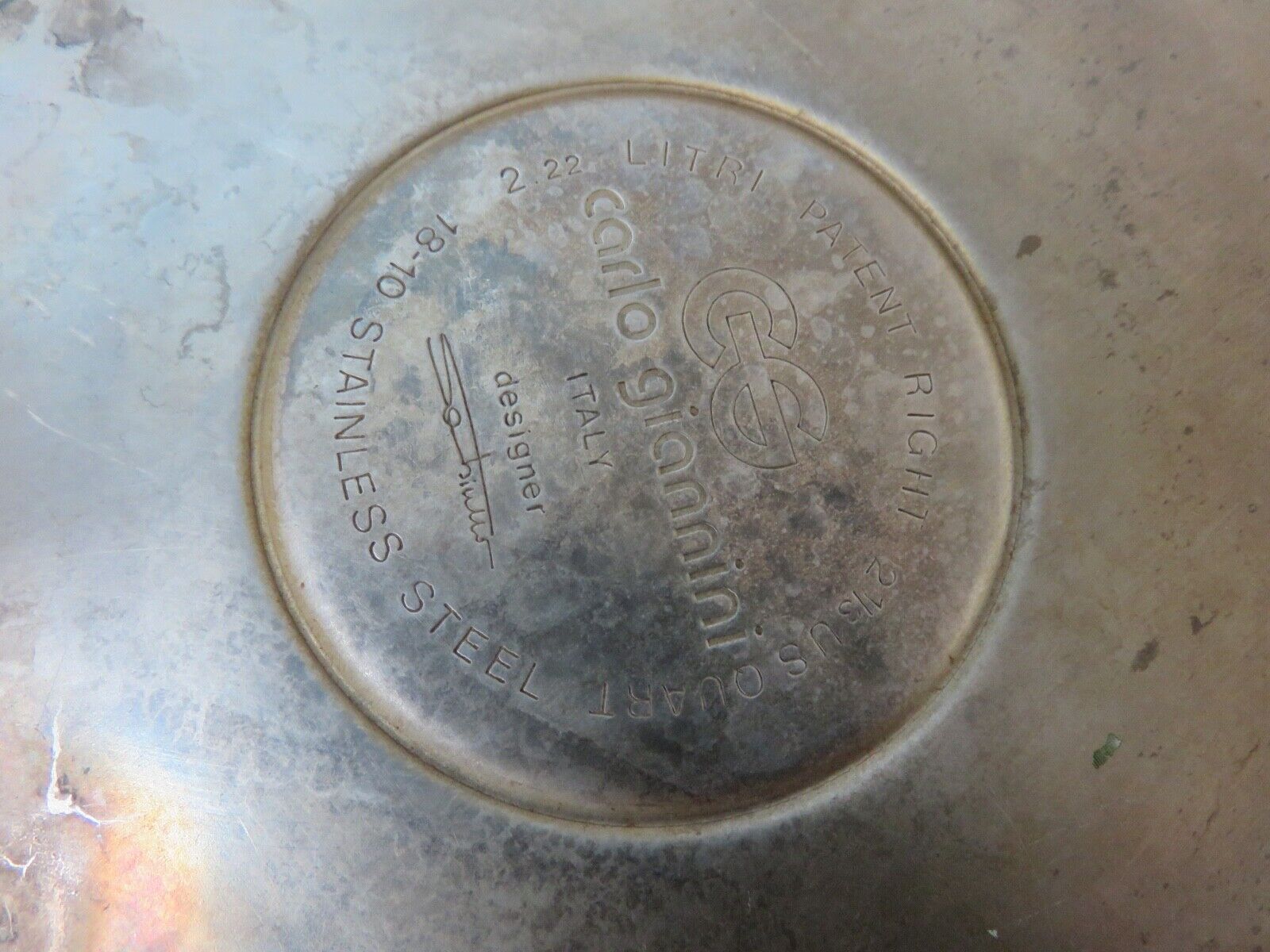 Design kettle Flavio Sambinelli for Carlo Giannini