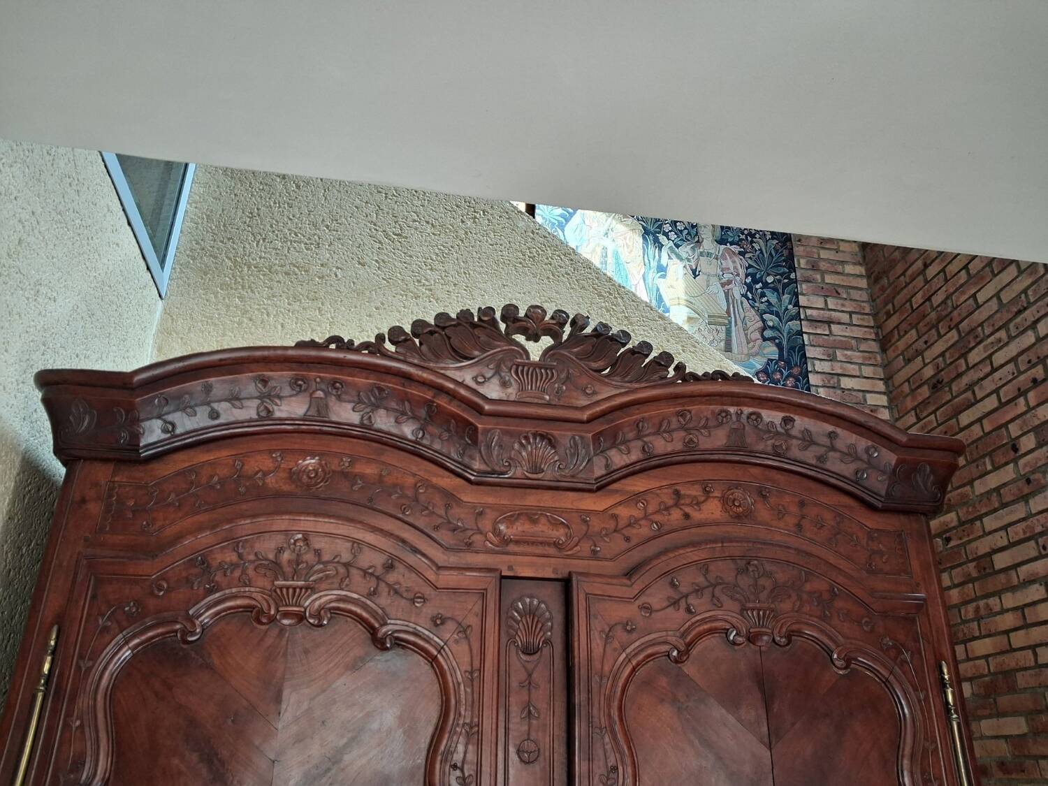 Rennes cabinet from 1858 signed