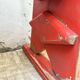 1950s oak bench with red patina, 2m