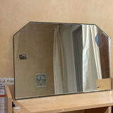 Old vintage beveled mirror 60x41cm