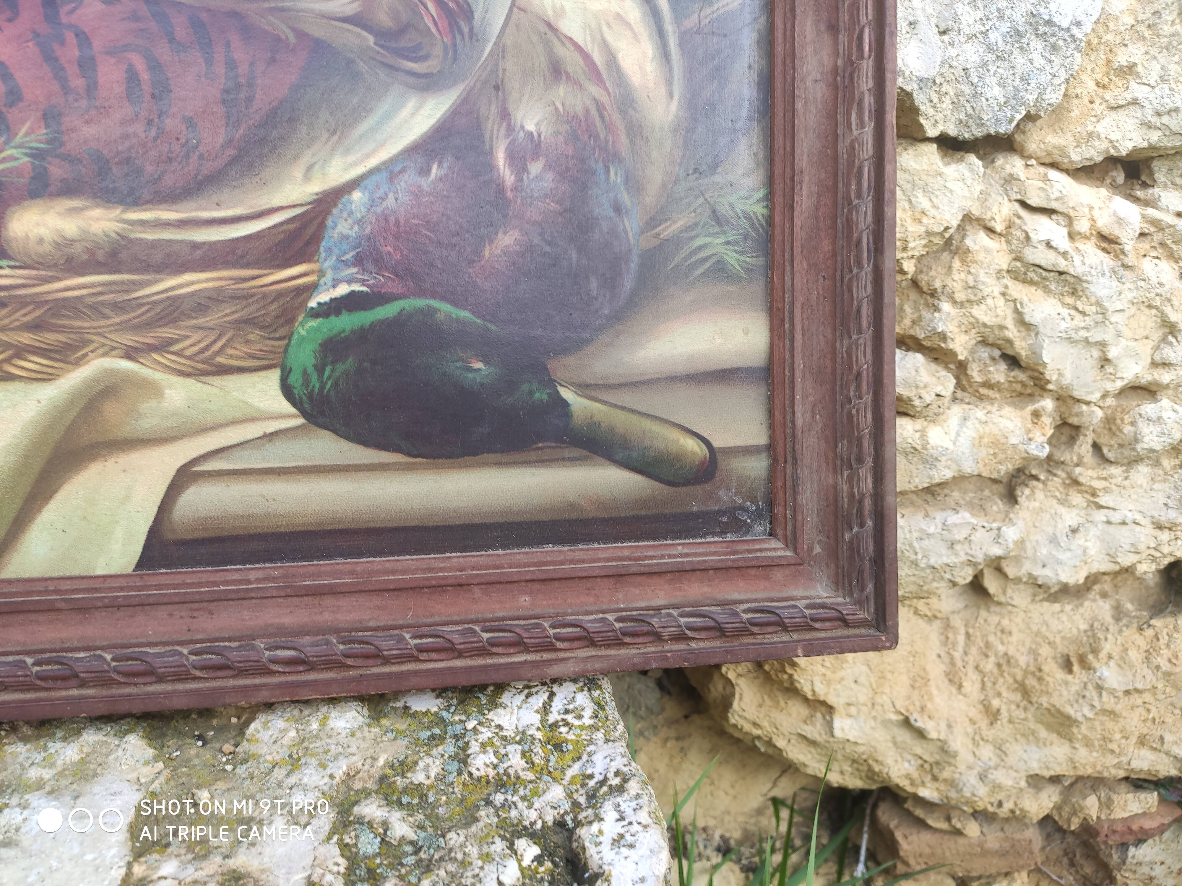 Tableau ancien nature morte