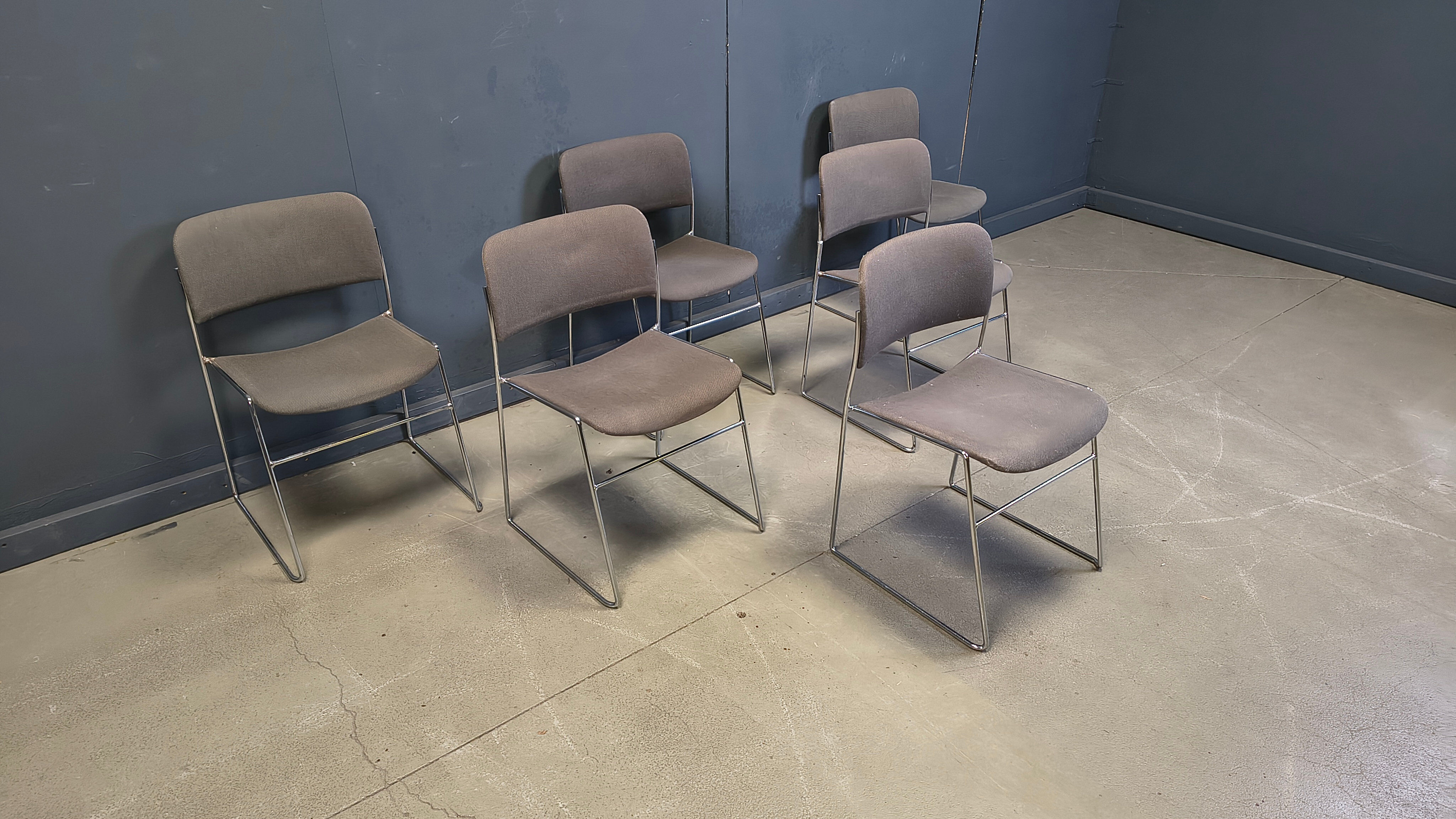 40/4 chairs by David Rowland for Seid International, 1970s