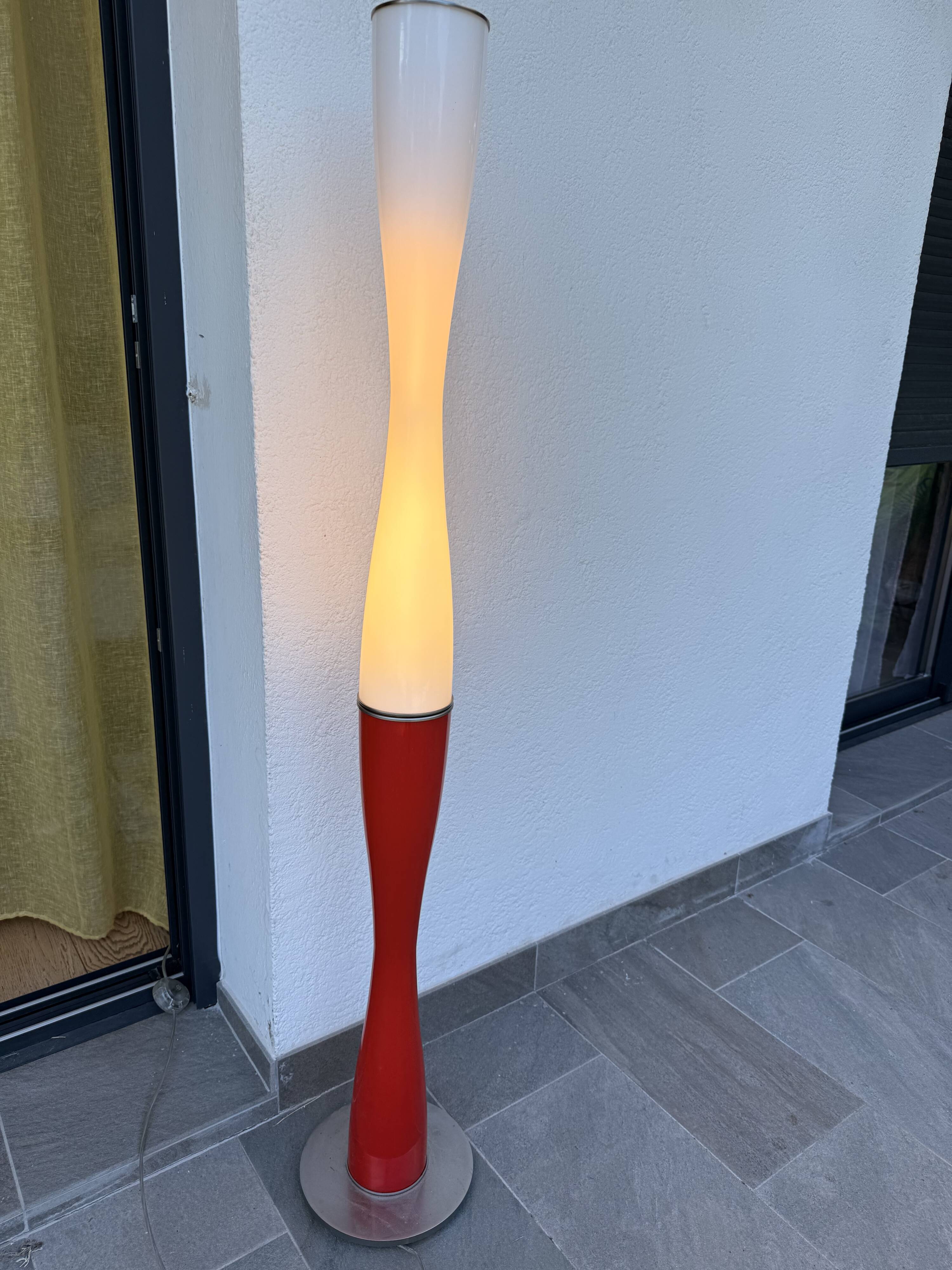 Flaver floor lamp vintage Italian Murano design