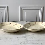 Duo of raviers Digoin Sarreguemines years 40-50