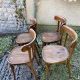 4 chaises de bistrot Baumann