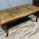 Louis XV style Provencal table in walnut and burl circa 1950 / open 308 cm