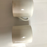 2 cups Jules Vieillard Bordeaux earthenware