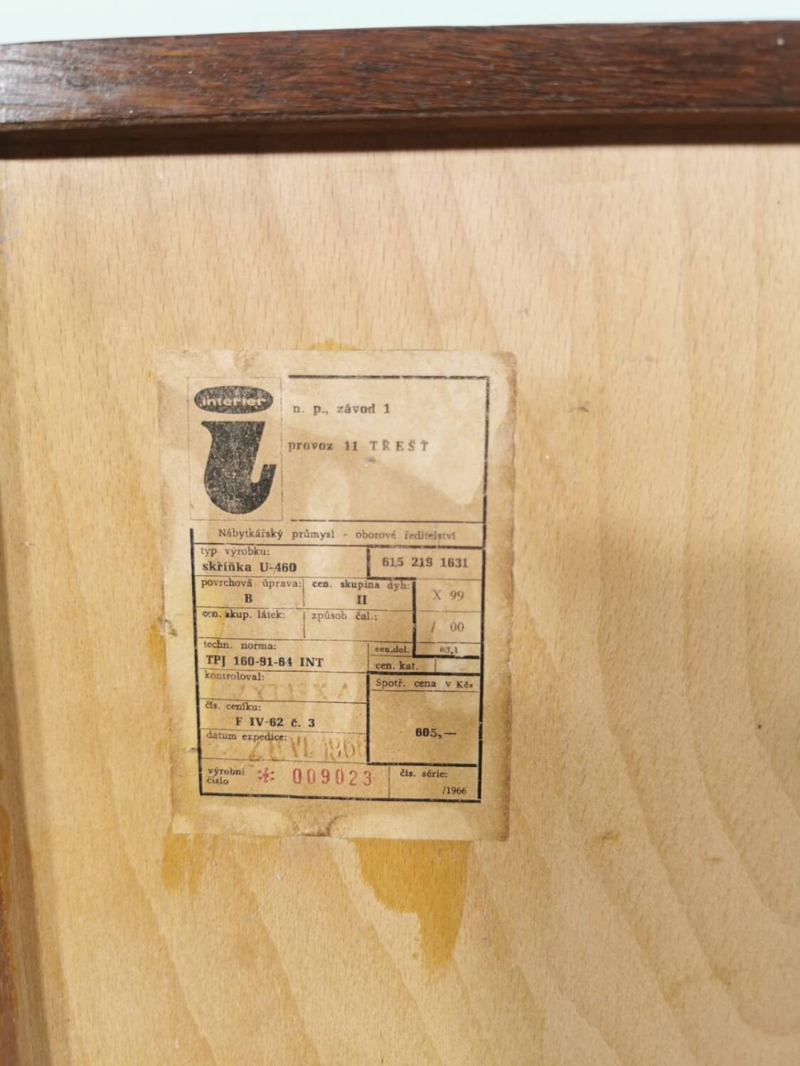 Sideboard by Jiri Jiroutek for Interier Praha, 1960s