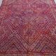 Vintage Moroccan Rug 203 x 340 cm - Moroccan Rug Purple - Berber rug Old