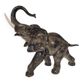 Porcelain elephant, Rosenthal style, 70's - Alemania