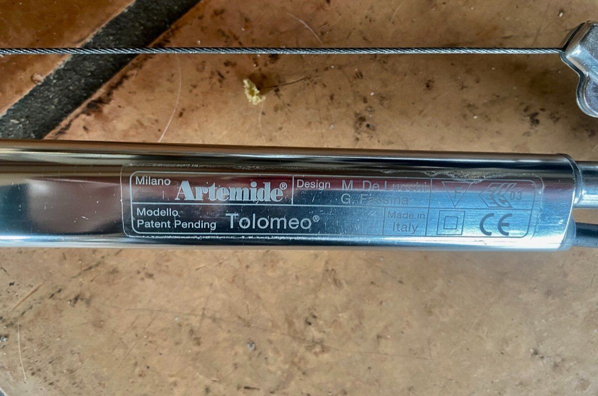 Pair of  hanging lamps Artemide Tolomeo