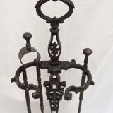 Wrought iron chimney serve