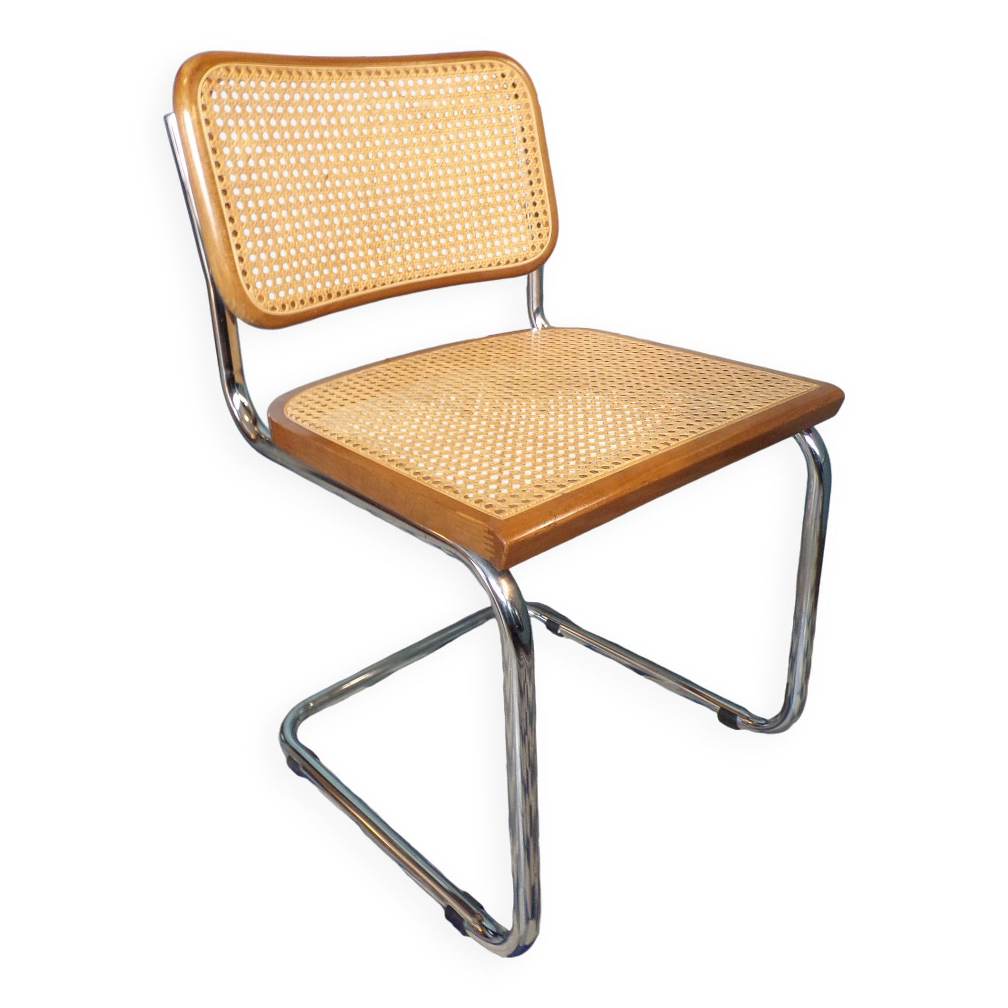 Cesca B32 Marcel Breuer cane chair