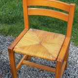 Set of 3 chairs from Regain in solid elm.