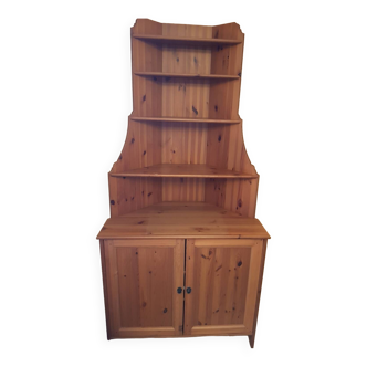 Solid pine corner unit